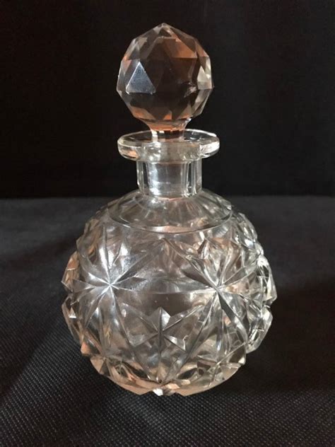 vintage chanel perfume bottles for sale|antique cut glass perfume bottle.